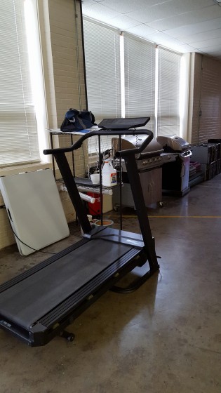 Treadmill and gas grills