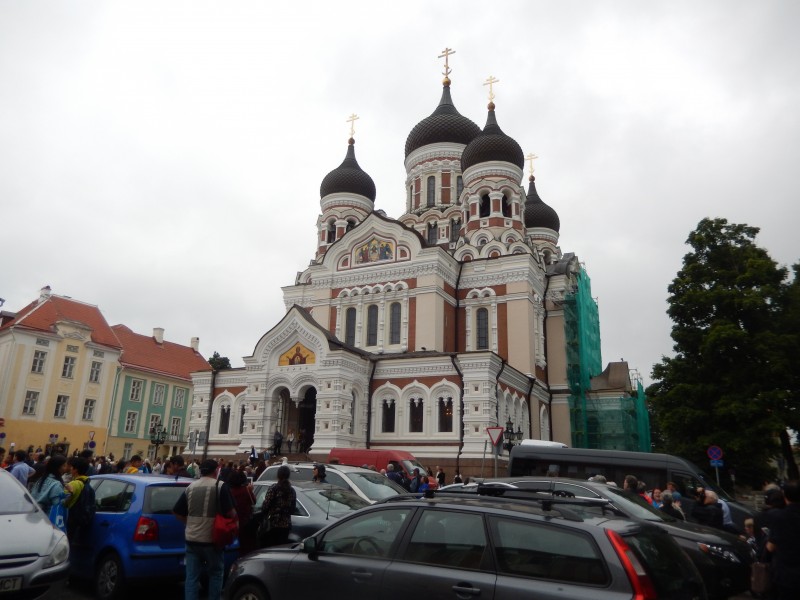 Of course Tallinn has the requisite elaborate cathedral in its city center. Of course it was beautiful inside.