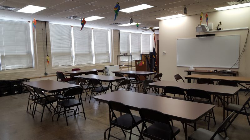 New and improved classroom-style decor