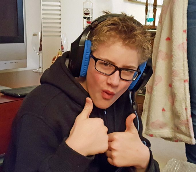 Zack was thrilled with the gaming headphone and the gaming keyboard. He can now be a gaming superstar.
